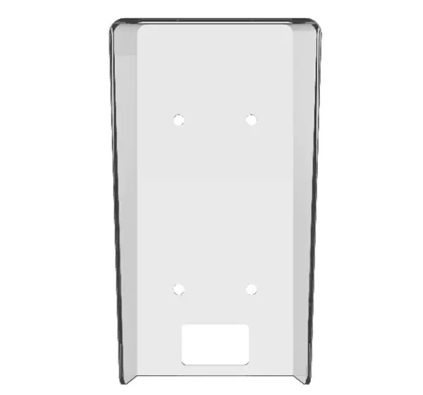 Cutie de montaj aparent cu protectie la ploaie pentru interfoanele Hikvision DS-KV6113, KABV6113-RS/S