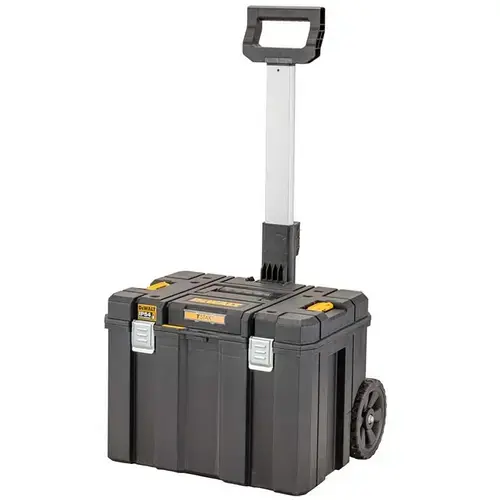 Cutie de transport si depozitare DeWalt DWST83347-1, 63,5x49x42,5 cm, tip TROLLER TSTAK 2.0 IP54