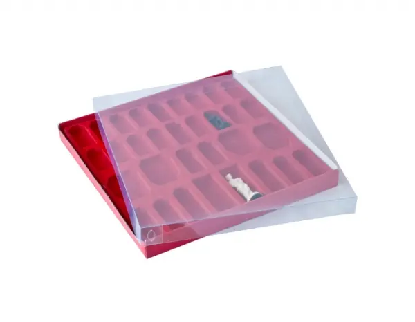 Cutie decorativa piese tematice din plastic