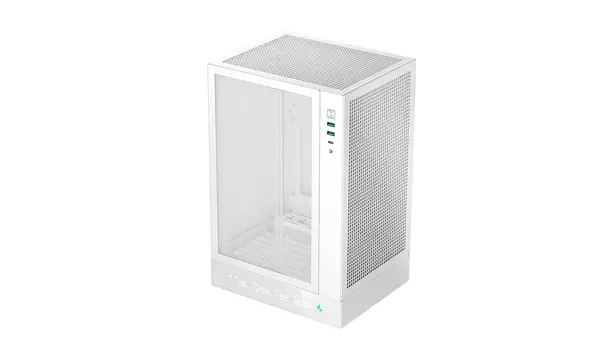Cutie DeepCool - CH170 Digital, mini tower, alb