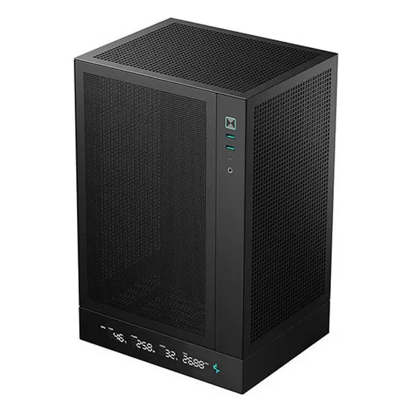 Cutie DeepCool - CH170 Digital, mini tower, negru