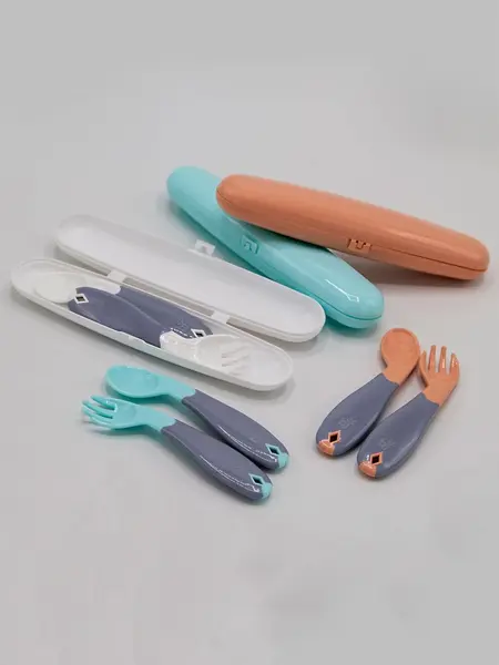 Cutie depozitare pentru tacamuri BabyJem Roz