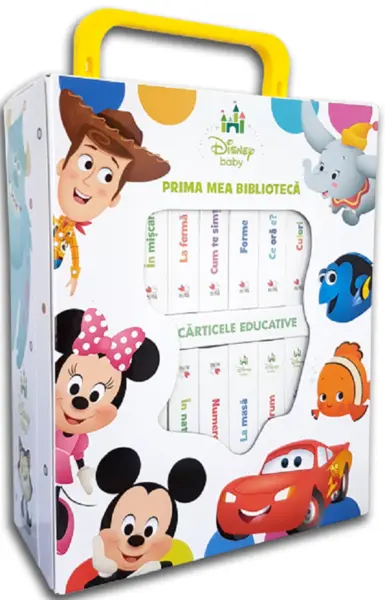 Cutie Disney Baby. Prima mea biblioteca (12 carticele)