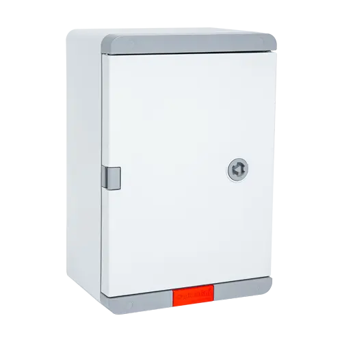 Cutie distribuție exterior IP67 ABS gri, 200x300x130 mm, placă galvanizată, IK08 - PD203013