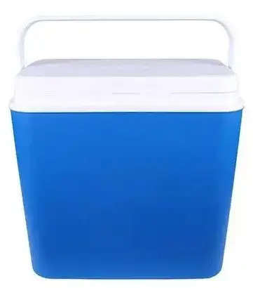 Cutie frigider Atlantic - 24L, pasiva, albastra