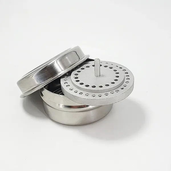 Cutie inox sterilizare freze si ace
