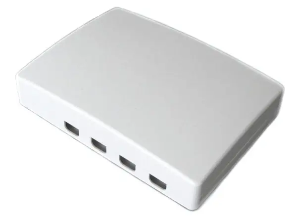 Cutie jonctiune FTTH pentru fibra optica, carcasa PC si ABS, 150 x 110 x 30mm, Braun Group FTB-104BE