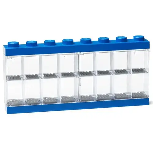 Cutie LEGO albastra pentru 16 minifigurine LEGO (40660005)
