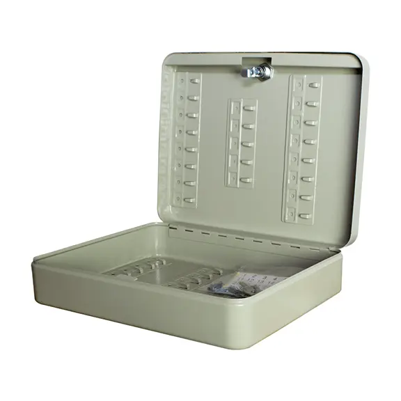 Cutie Metalica pentru 45 de chei 30 x 24 x 8 cm bej Cutie Metalica pentru 45 de chei 30 x 24 x 8 cm bej