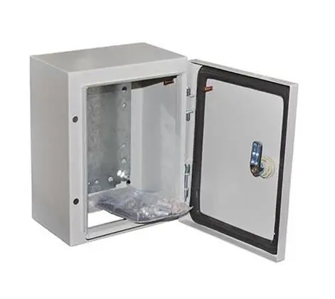 Cutie metalica pentru exterior cu incuietoare si garnitura, 250x200x150mm, IP56, accesorii incluse, Freder, 32-400/25