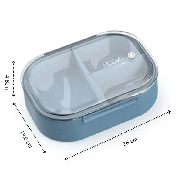 Cutie mica pentru pranz Nuvita Sage Green 490 ml