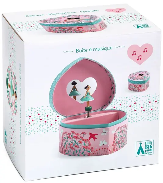 Cutie muzicală de bijuterii Djeco - Nimfa de primăvară