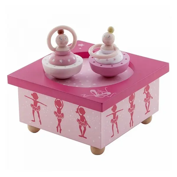Cutie muzicala din lemn Trousselier - Balerine