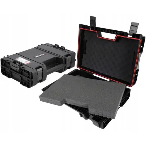 Cutie organizatoare modulara YATO YT-09171, 450x322x126mm, 11L, protectie IP44, pentru unelte electrice
