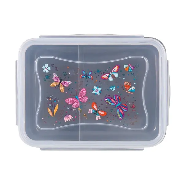 Cutie pentru alimente compartimentata - Strigo Butterflies | Strigo