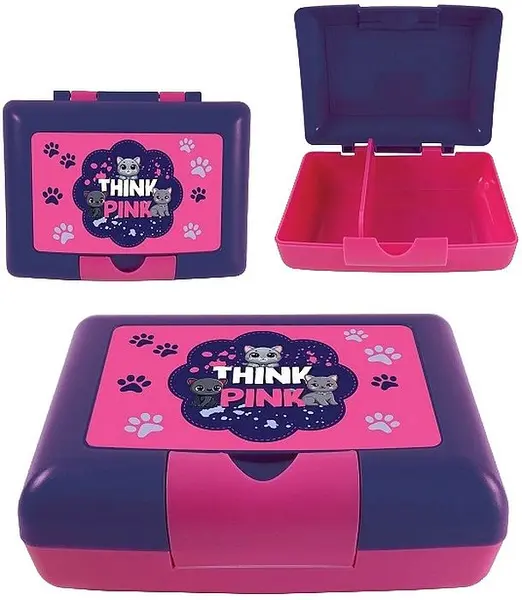 Cutie pentru alimente S-Cool Think Pink - 900 ml