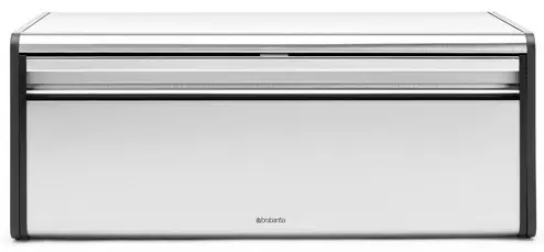 Cutie pentru depozitare pâine Brabantia - Fall Front, Matt Steel Fingerprint Proof