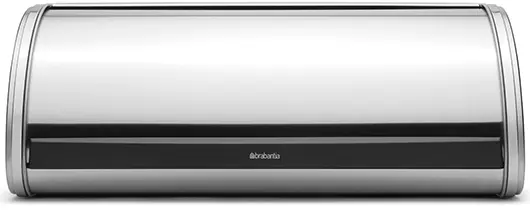 Cutie pentru depozitare pâine Brabantia - Roll Top, 16 l, Matt Steel
