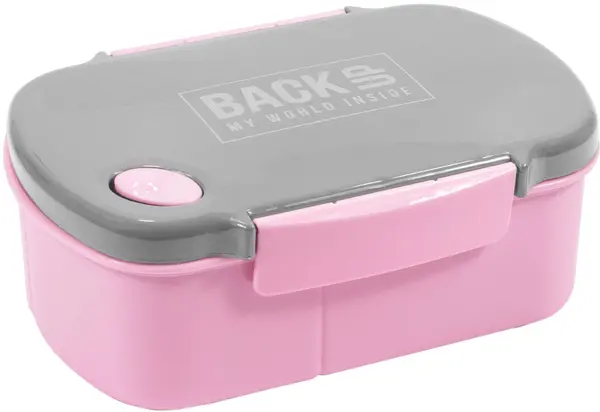 Cutie pentru mâncare BackUp - Roz