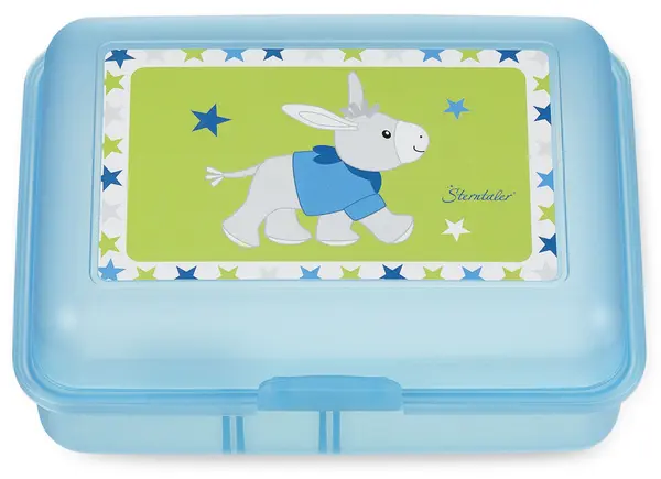 Cutie pentru mâncare Sterntaler - Măgar, albastră
