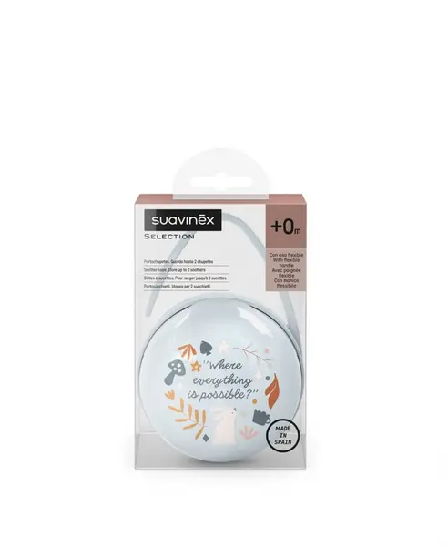 Cutie pentru suzeta Wonderland Suavinex albastru