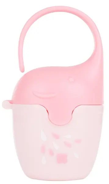 Cutie pentru suzete KikkaBoo - Elefantul, roz
