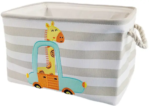 Cutie pliabilă pentru depozitarea jucăriilor și hainelor Ginger Home - Girafă