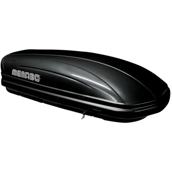 Cutie portbagaj Menabo Mania, 320 L, 137 cm, Negru