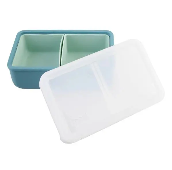 Cutie pranz bento Melii cu compartimente detasabile sage cactus fern