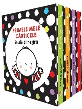 Cutie Primele mele carticele in alb si negru/***