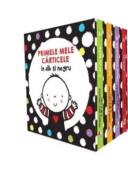 Cutie Primele mele carticele in alb si negru/***