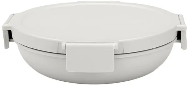 Cutie rotundă Brabantia - Make & Take, 1 L, gri deschis