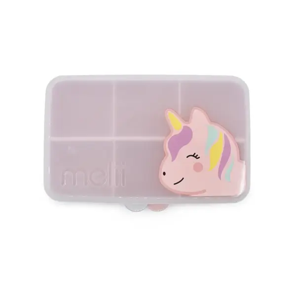 CUTIE SNACK 6 COMPARTIMENTE, MELII, PRINT UNICORN