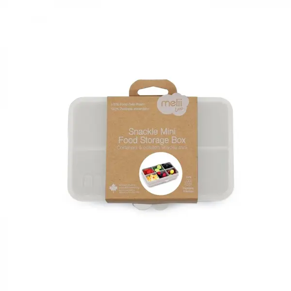 Cutie snack cu 6 compartimente Melii luxe ivory