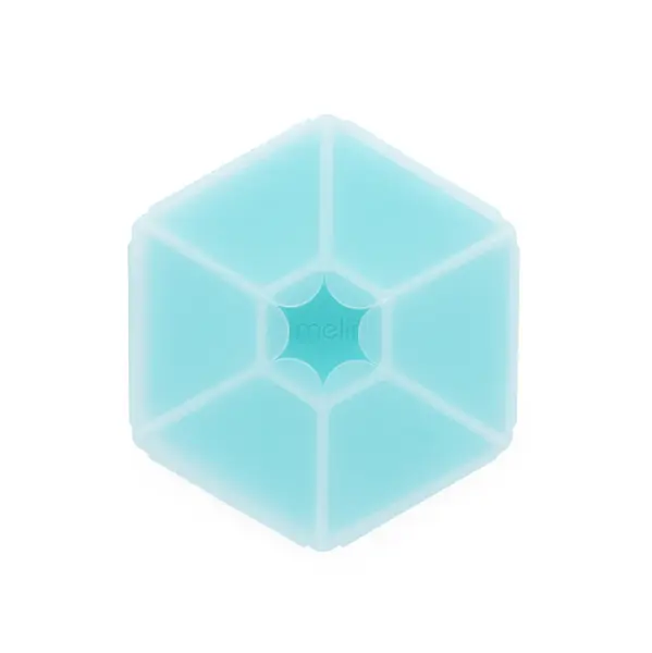 CUTIE SNACK HEXAGON SNACKLE 6 COMPARTMENTE, MELII, BLUE