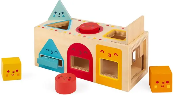 Cutie sortator cu forme geometrice Janod