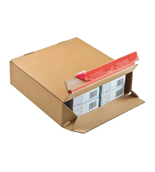 Cutii carton euro cu autosigilare ColomPac M 294 x 194 x 187 mm Cutii carton euro cu autosigilare ColomPac M 294 x 194 x 187 mm