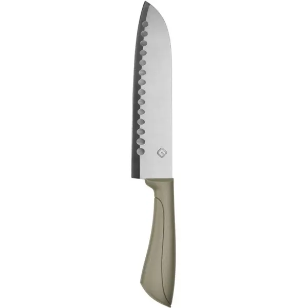 Cutit Bucatarie din Otel Inoxidabil, 31 cm, Maner Plastic, Grunberg