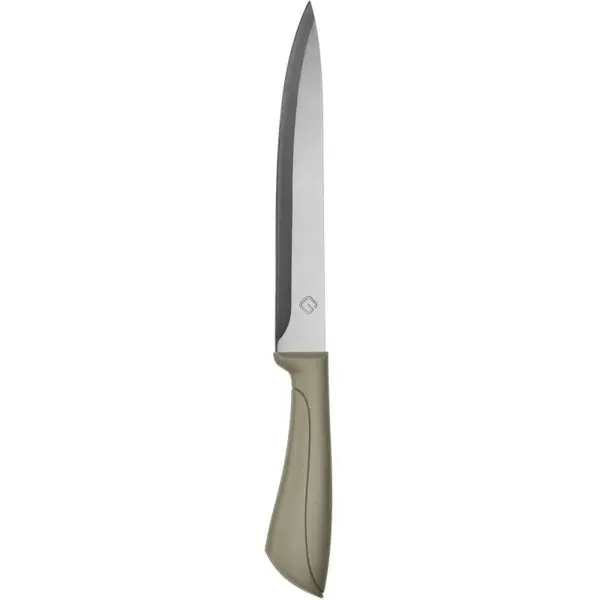 Cutit Bucatarie din Otel Inoxidabil, 32.30 cm, Maner Plastic, Grunberg
