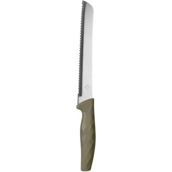 Cutit Bucatarie din Otel Inoxidabil, 33.70 cm, Maner Plastic, Grunberg