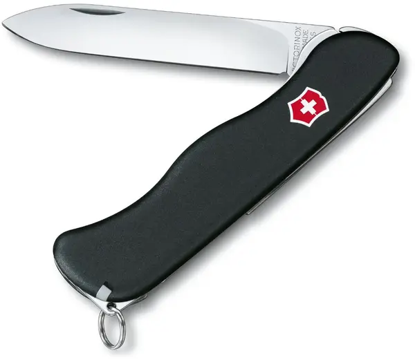 Cuțit de buzunar elvețian Victorinox - Sentinel, negru, blister