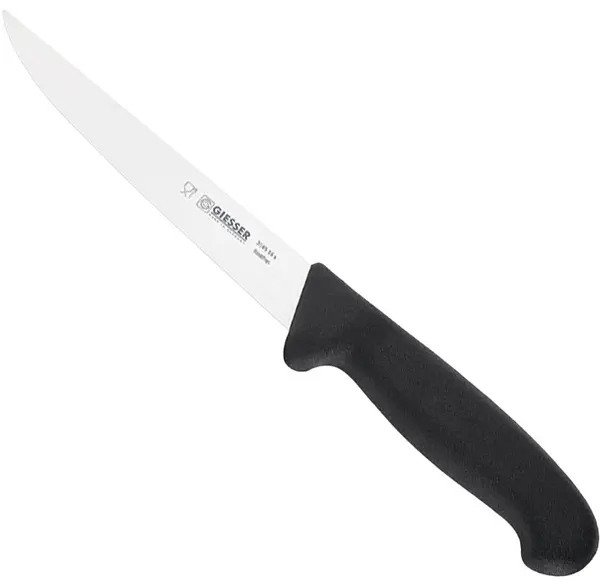 Cuțit de dezosat cu lamă dreaptă și lată Gisser - 16 cm