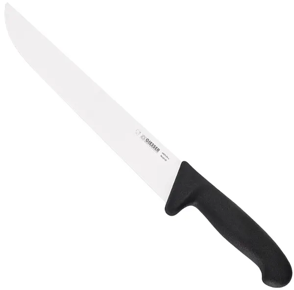 Cuțit de măcelar cu lamă dreaptă și îngustă Giesser - 24 cm