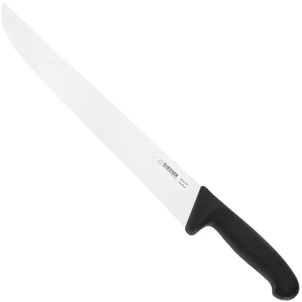 Cuțit de măcelar cu lamă dreaptă și îngustă Giesser - 30 cm
