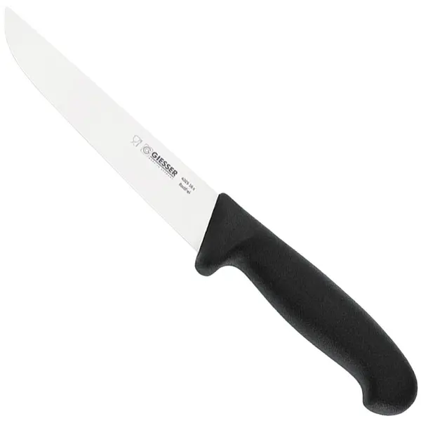Cuțit de măcelar cu lamă îngustă și dreaptă Giesser - 16 cm