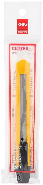 Cuțit de siguranță Deli Essential - E2051 Basic, 9 mm