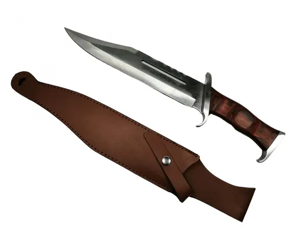 Cutit de vanatoare DEPOX , Rambo 3, editie de colectie, 42 cm, teaca inclusa