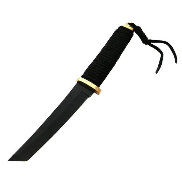 Cutit de vanatoare DEPOX , Samurai Sempai, 28 cm, negru, teaca inclusa