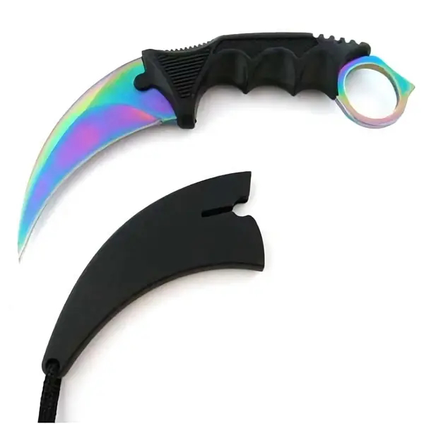Cutit-Karambit, Rainbow Star, DEPOX , 18.5 cm