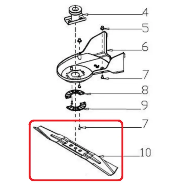 Cutit Masina Tuns Iarba Ruris RX300S (Cod PSRX300S-3-11)